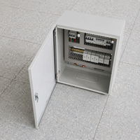 Boîte de distribution électrique basse tension fabriquée en usine avec composants Siemens, disjoncteurs et prises de courant