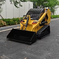 SMT-480 23PS Benzin-Mini-Kompaktlader mit 4-in-1 Schaufel für Landwirtschaft, Garten, Landschaftsbau und Kleinere Hofprojekte