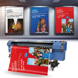 Impresora de inyección de tinta solvente Allwin de 3.2m/10 pies con 4/8 cabezales Konica 512i-30pl para publicidad en pancartas, vinilos, flex y pegatinas para autobuses - Product Image 5