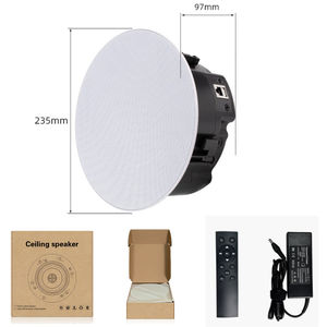 Haut-parleur de plafond intelligent WiFi Bluetooth 60W, actif, <span class=keywords><strong>Hi</strong></span>-<span class=keywords><strong>Fi</strong></span>, compatible AirPlay, DLNA, <span class=keywords><strong>Spotify</strong></span>, Tidal - Product Image 3