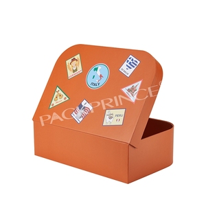 Di lusso High-End Mini valigia di cartone <span class=keywords><strong>per</strong></span> <span class=keywords><strong>neonati</strong></span> scatola regalo <span class=keywords><strong>per</strong></span> vestiti vuota riciclabile a mano opaco laminazione - Product Image 2