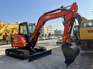 รถขุดไฮดรอลิกขนาดเล็กมือสอง Kubota KX155-3 น้ำหนัก 5 ตัน สำหรับงานดินในโครงการเชิงพาณิชย์  ระบบขับเคลื่อนหลายโหมด  ประสิทธิภาพสูง - Product Image 3