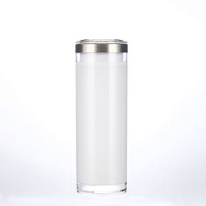 Thermos simple à double paroi en acier inoxydable 304 avec isolation pour eau froide, design transparent et droit, idéal comme cadeau - Product Image 2