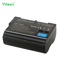 Batterie d'Appareil Photo EN-EL15 2550mAh en Gros pour Nikon D600 D610 D800 D800E D700 D7000 D7100, Batterie Lithium-ion Rechargeable