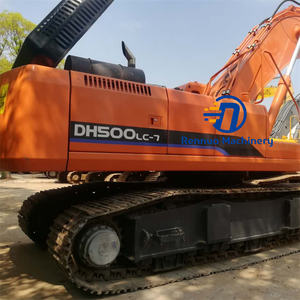 Excavadoras de orugas pesadas de 50 toneladas usadas con motor original <span class=keywords><strong>Doosan</strong></span> precio bajo excavadora usada Dx420 <span class=keywords><strong>500</strong></span> COMERCIO DE China - Product Image 2