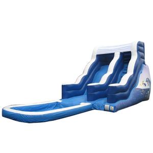 Cour extérieure vague <span class=keywords><strong>baie</strong></span> <span class=keywords><strong>piscine</strong></span> gonflable toboggan enfants et adultes château gonflable paradis usine directe bienvenue à acheter - Product Image 1