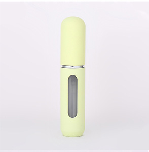 Custom Logo Silk Screen Printed Aluminum 5ml Perfume Bottle Refillable Pump <b>Sprayer</b> Empty Spray Bottle for Skin Care - Product Image 5