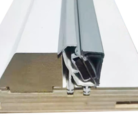 Vente en gros de bandes d'étanchéité en caoutchouc PVC profilé extrudé pour joint de porte Bande d'étanchéité magnétique d'aspiration pour porte et fenêtre en bois