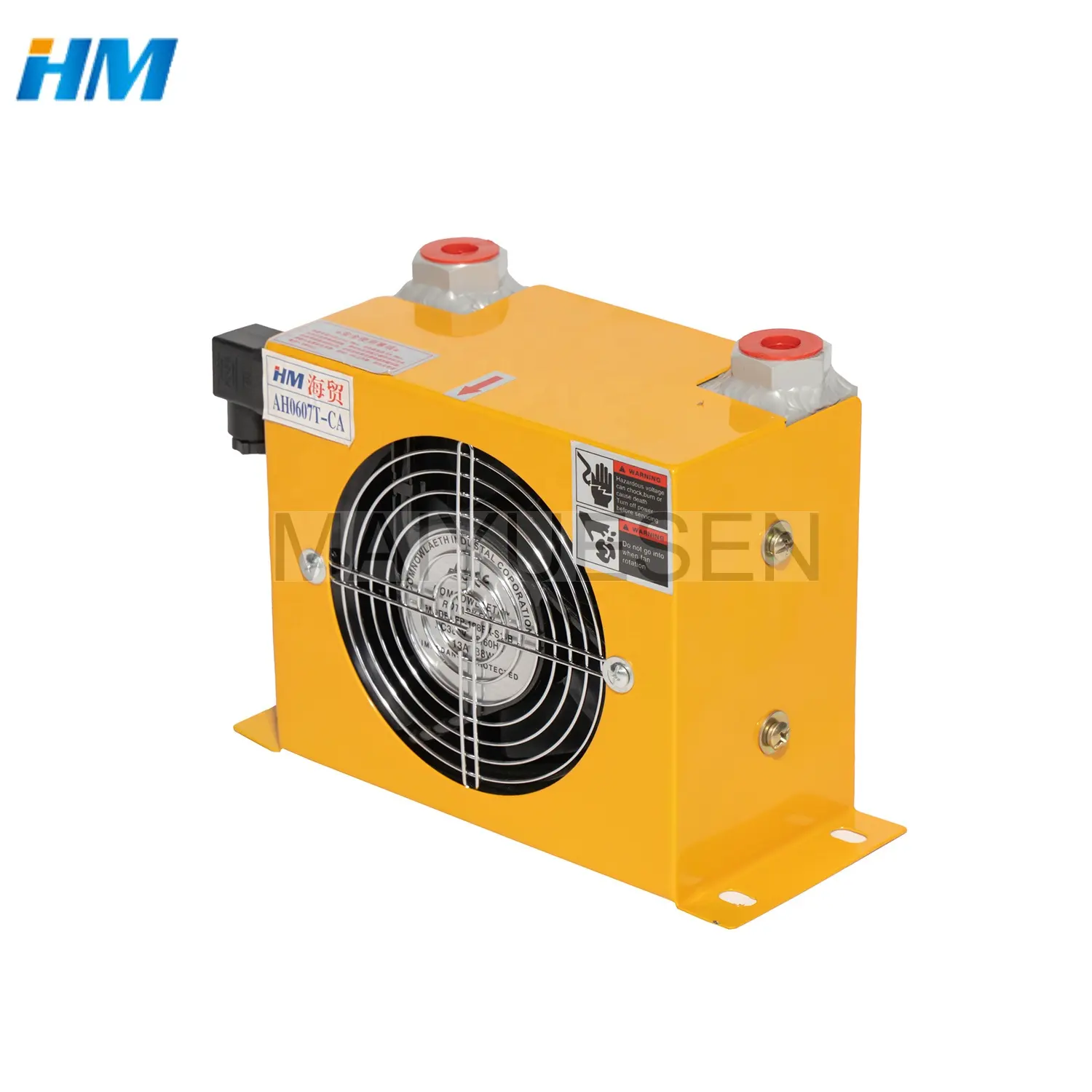 Sistema di raffreddamento dello scambiatore di calore dell'aria del radiatore del radiatore dell'olio raffreddato ad acqua idraulico