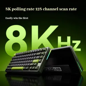 Teclado Mecánico VGN Neon 75, Tamaño 75%, Tri-Modo, para Deportes Electrónicos, Intercambiable en Caliente, 8000mAh, Interruptor Magnético, Personalizable, Accesorio para PC, Regalos - Product Image 3