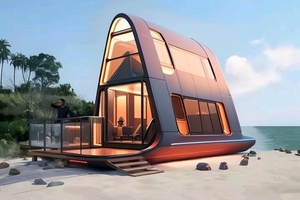 Maison capsule moderne en forme <span class=keywords><strong>de</strong></span> A avec vue sur <span class=keywords><strong>l</strong></span>'océan pour séjour en bord <span class=keywords><strong>de</strong></span> mer - Product Image 4