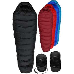 <span class=keywords><strong>Saco</strong></span> <span class=keywords><strong>de</strong></span> <span class=keywords><strong>Dormir</strong></span> Ultraligero <span class=keywords><strong>de</strong></span> Plumón <span class=keywords><strong>de</strong></span> Ganso, Temperatura Cómoda <span class=keywords><strong>de</strong></span> -12 <span class=keywords><strong>Grados</strong></span>, para Campamento al Aire Libre, Adultos, Invierno, Engrosado para Mantener el Calor - Product Image 3