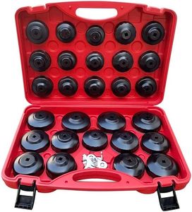 30Pcs 3/8 "1/2" Phổ Nhiệm Vụ Nặng Nề Tự Động Công Cụ Cap Loại Lọc Dầu Loại Bỏ Cờ Lê Ổ Cắm Phụ Kiện Thiết Lập Xe Công Cụ - Product Image 2