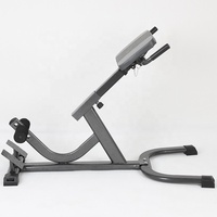 Chaise romaine pliable multifonction Haobai de haute qualité pour exercices de renforcement du bas du dos et hyperextension inversée, avec structure en tube robuste