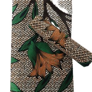 伝統的な民族衣装 レディース 100%コットン アフリカンバティック 両面プリント 環境に優しい シアー 織物 カード済み - Product Image 1