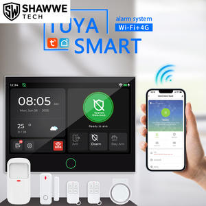 Sistema <span class=keywords><strong>di</strong></span> <span class=keywords><strong>Allarme</strong></span> Tuya Smart Home 4G+Wifi in ABS <span class=keywords><strong>con</strong></span> Schermo da 7 Pollici 433Mhz FSK, Sistema <span class=keywords><strong>di</strong></span> Sicurezza Portatile <span class=keywords><strong>con</strong></span> Telecamera Antifurto per Casa 2026 - Product Image 4