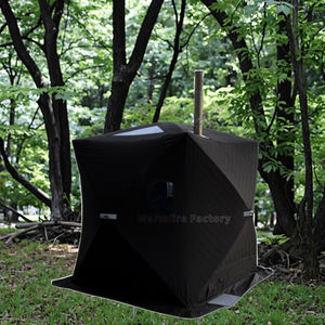 Warmfire Factory suministra directamente tiendas <span class=keywords><strong>de</strong></span> campaña Oxford Sauna y Ice Fish <span class=keywords><strong>de</strong></span> forma cuadrada a precio barato - Product Image 5