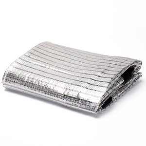Filet d'ombrage en aluminium HDPE, écran thermique argenté pour le contrôle de la chaleur des serres, toile d'ombrage - Product Image 6