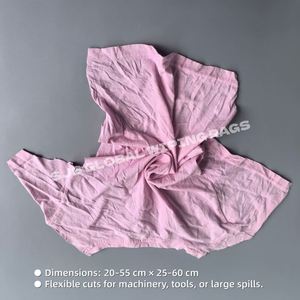 Trapo <b>Industrial</b> Multicolor 100% Camiseta De Algodon 100% Cotton Light Colored reclaimed Tshirt Rags <b>Wiping</b> Rags - Product Image 3