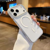 Coque antichoc fine transparente en TPU souple avec protection intégrale 360°, pare-chocs anti-chute, protection d'appareil photo et coussin d'air anti-traces de doigts pour