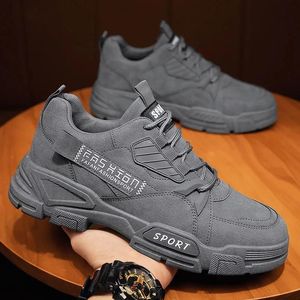 Zapatos de Trabajo para Hombre Primavera 2025, Antideslizantes, Resistentes al Desgaste, Zapatillas Casuales con Forro de Malla para Obras de Construcción y Caminatas - Product Image 1