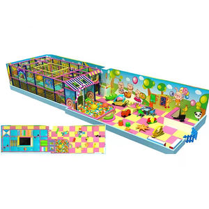 Patio de recreo interior comercial para niños Equipo de recreo interior <span class=keywords><strong>casero</strong></span> con <span class=keywords><strong>PISCINA</strong></span> DE BOLAS deslizante - Product Image 2