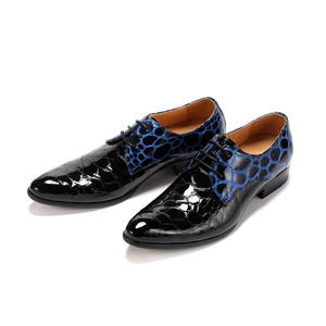 High Quality Fashionable Handcrafted Genuine Leather Slip-On High Top Waterproof Breathable Business Office Casual <b>Shoes</b> - Product Image 4