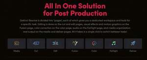 DaVinci Resolve Studio 18 Versione Professionale per Editing, Colorazione, Effetti e Post-Produzione Audio, Download One Drive per Mac/Win - Product Image 3