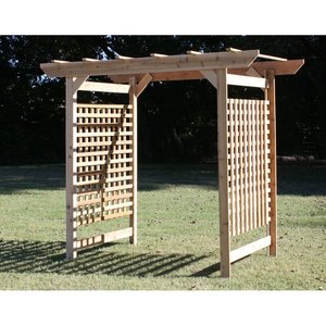 Arche en bois pour décoration de mariage, treillis de jardin extérieur, portail, écologique, certifié FSC, couleur personnalisable - Product Image 5