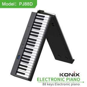 Konix <span class=keywords><strong>piano</strong></span> pliable bon marché 88 touches simple offre spéciale <span class=keywords><strong>piano</strong></span> jouet MIDI <span class=keywords><strong>piano</strong></span> d'orgue électronique portable <span class=keywords><strong>électrique</strong></span> - Product Image 6