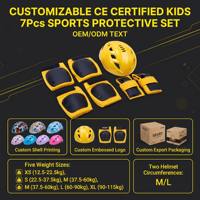 Ensemble de protection pour roller/patinage sur glace et skateboard : casque, genouillères, coudières, protège-poignets – Kit de sécurité antichute