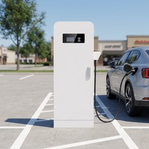 Station de recharge DC intégrée double pistolet 40KW 60KW la plus vendue, chargeur EV Plug-and-Play, borne de recharge commerciale EV GB - Product Image 1