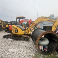 Prix compétitif Vente en gros de pelle compacte hydraulique Komatsu PC50MR d'occasion, entièrement inspectée, matériel de construction de seconde main, expédition mondiale