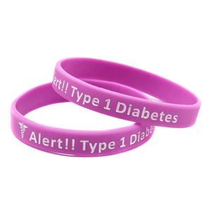 Gelang Silikon <span class=keywords><strong>Diabetes</strong></span> Tipe 1 Diskon Besar, Gelang Tangan <span class=keywords><strong>Diabetes</strong></span> Dewasa - Product Image 5