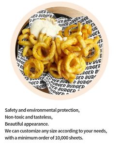 Emballage à emporter pour sandwichs, personnalisable avec logo, recyclable, résistant à la graisse et à l'huile, revêtement en PE ciré, papier d'emballage pour hamburgers - Product Image 6