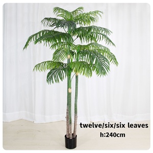 Bán Buôn Lớn Nhân Tạo Cây Nhiệt Đới Nhựa Trong Nhà Cây Trang Trí Featureless Giả Cây Cọ Cho Sử Dụng Ngoài Trời - Product Image 3