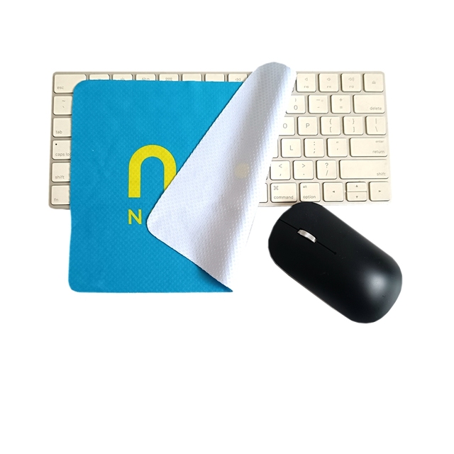 3 in 1 Customized Designs Silicone Non-slip Multi-function Microfiber Mouse Pad