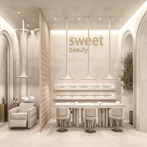 Muebles para Salón de Belleza y Spa, Diseño Interior Personalizado para Salón de Peluquería, Decoración y Renovación de Barbería - Product Image 1