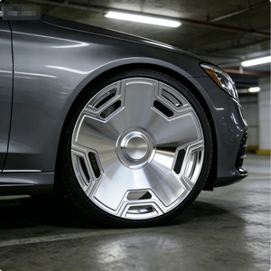 Jantes en alliage d'aluminium forgé concave chromé sur mesure JUWA pour voitures particulières, 20 mm ET, pour Mercedes <span class=keywords><strong>Rolls</strong></span> <span class=keywords><strong>Royce</strong></span> - Product Image 4