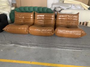 उचित मूल्य औद्योगिक से-गो 3 सीटर चमड़े के सोफे को लिविंग रूम के लिए सेट करें - Product Image 6