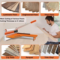 Coupe-parquet en bois OEM léger pour planches de vinyle et revêtements de sol stratifiés