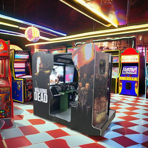Consola de simulador de máquina de garra <span class=keywords><strong>Walking</strong></span> <span class=keywords><strong>Dead</strong></span> que funciona con monedas <span class=keywords><strong>Juego</strong></span> de arcade para interiores para más de 6 años Consola de disparos de dinosaurios - Product Image 2