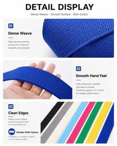 10-50mm Polypropylene PP Ribbed Woven Webbing Custom Color Durable <b>Strap</b> for Bag Handle Backpack <b>Luggage</b> Garment Accessories - Product Image 3