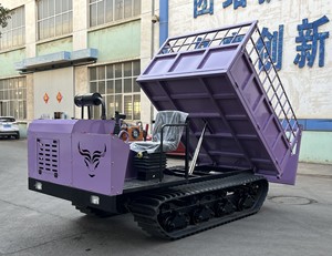 Camión Volquete Oruga Todoterreno con Motor Diésel y Transmisión Continuamente Variable (CVT) de 5T - Product Image 4