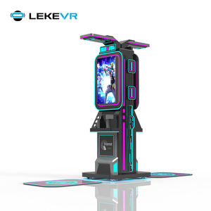 Leke 2ผู้เล่น <span class=keywords><strong>VR</strong></span> แพลตฟอร์มยืน <span class=keywords><strong>VR</strong></span> เครื่องอาร์เคดสำหรับสวนสนุก <span class=keywords><strong>VR</strong></span> - Product Image 3