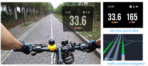 Lunettes <span class=keywords><strong>VR</strong></span> à instructions d'informations Affichage RVB 624x405 1200nits Fixable magnétiquement pour les amateurs de jeux - Product Image 4