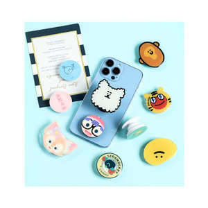 Support de téléphone portable en PVC avec motif Minnie Mouse, Doraemon et Lapin, support magnétique portable pour appareils mobiles - Product Image 2