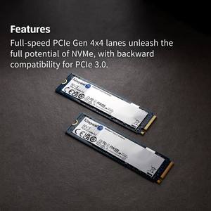 NV3 500GB 1TB NVMe M.2 SSD PCIe 4.0 X4 Disque SSD interne 5000MB/s Haute vitesse pour ordinateur portable, ordinateur de bureau, jeux - Product Image 3