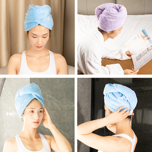 Serviettes à Cheveux en Microfibre Personnalisées avec Logo, Turban Torsadé en Microfibre à Séchage Rapide pour Cheveux - Product Image 4
