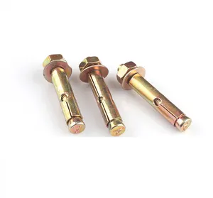 Hot Selling Electroplated Color Zinc Carbon Steel Expansion Bolts Various Models M8
